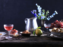 Ghee, viande et vin 
