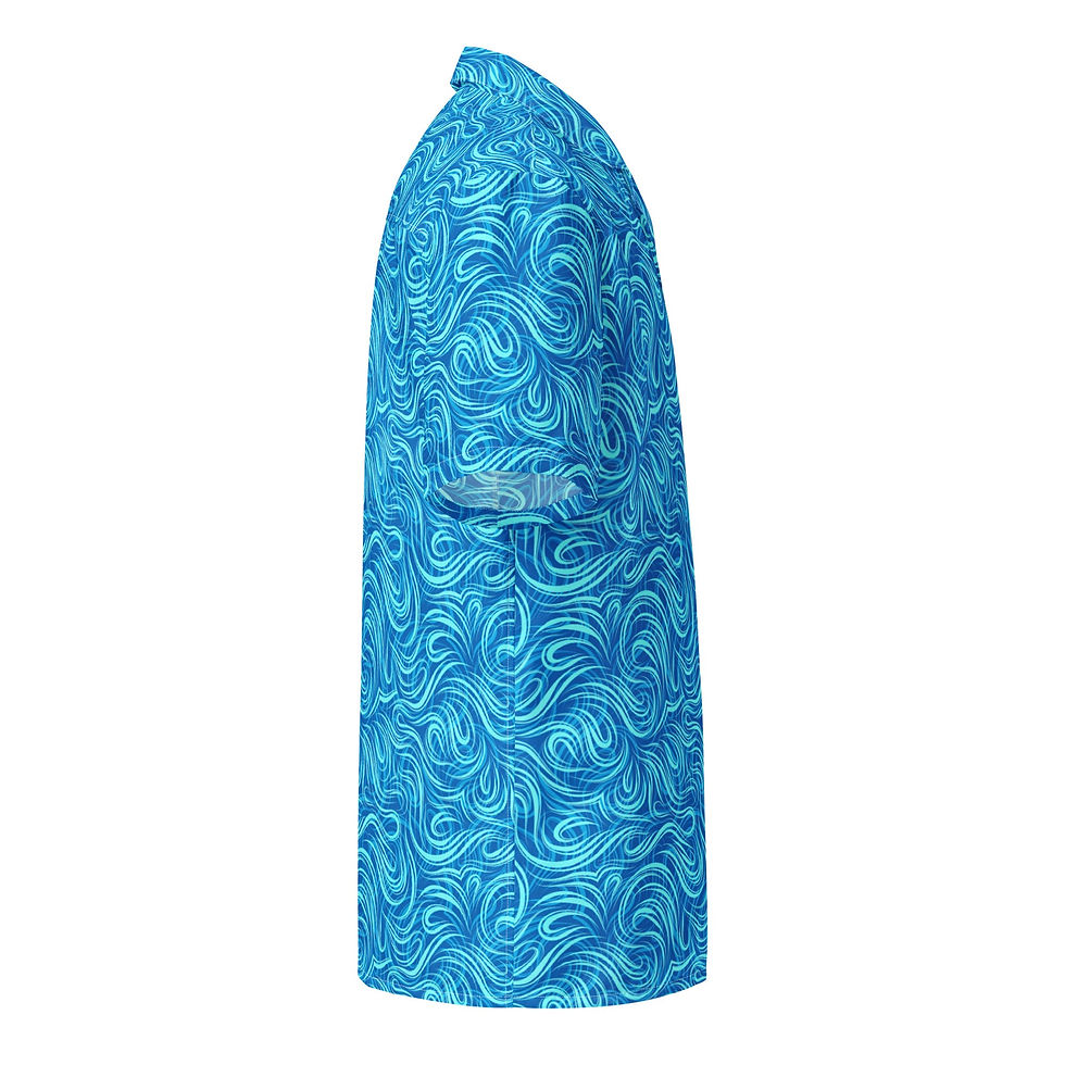 Thumbnail: Tsunami Island Party Button Down Hawaiian Shirt - Coastal Summer 2024 Collection