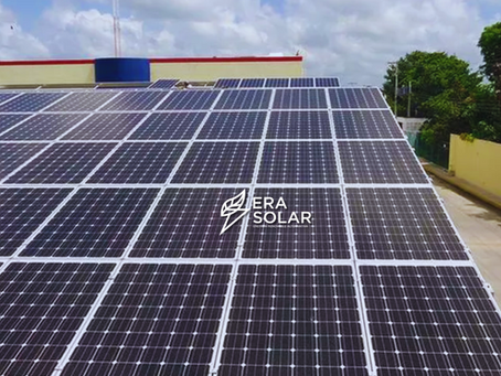 Instalación de energía solar para empresas en Mérida en una fábrica del parque industrial