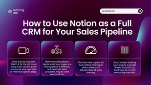 How to Use Notion as a Full CRM for Your Sales Pipeline