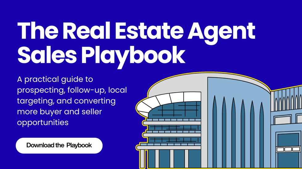 The Real Estate Agent Sales Playbook