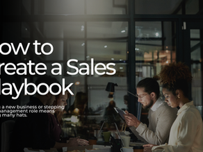 How to Create a Sales Playbook: A Guide for New Managers and Founders