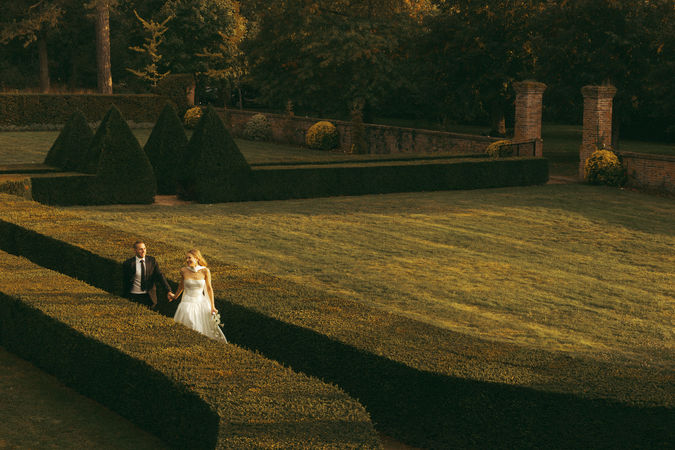 French wedding in a castle France old money vibe