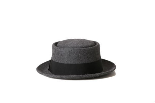 James Lock & Co. Doo-wop pork pie trilby Grey ジェームスロック