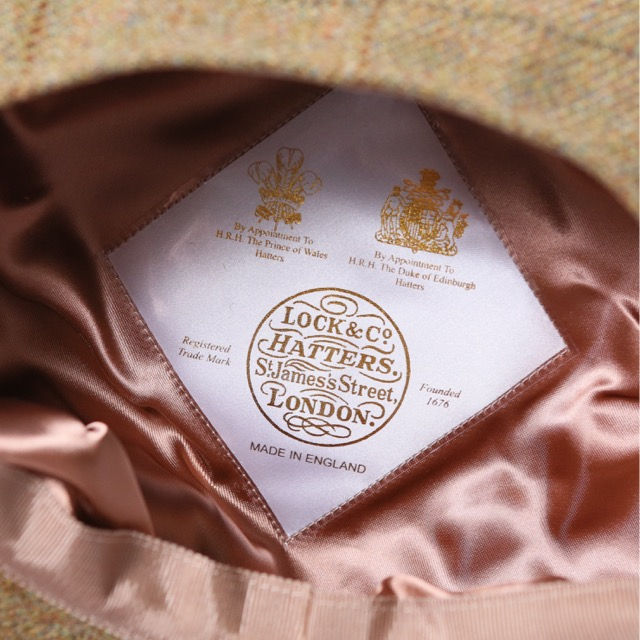 サムネイル： James Lock & Co. Turnberry tweed cap Patt2 ジェームスロック ハンチング イギリス 帽子