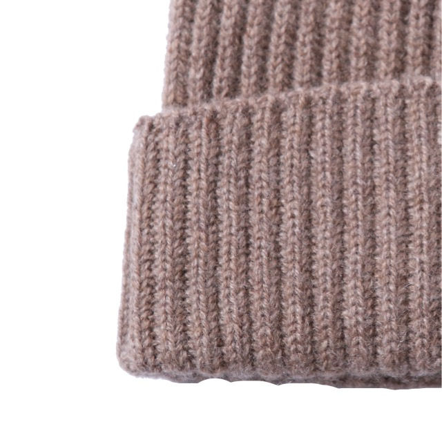 サムネイル： James Lock & Co. Cashmere ski beanie Beige ジェームスロック カシミアニットキャップ イギリス 帽子