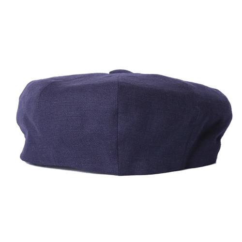 James Lock Co. Summer Muirfield Linen Cap Navy ジェームスロック