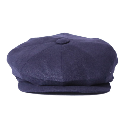 James Lock Co. Summer Muirfield Linen Cap Navy ジェームスロック