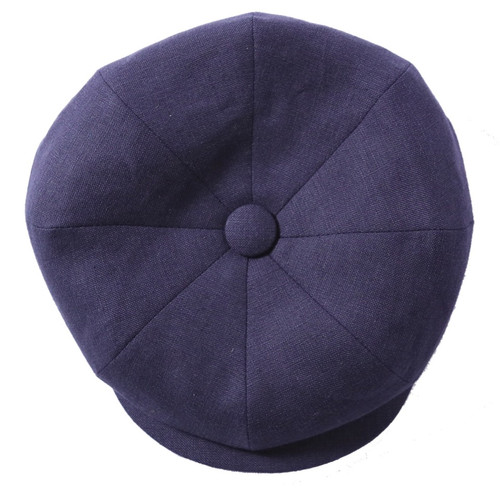 James Lock Co. Summer Muirfield Linen Cap Navy ジェームスロック