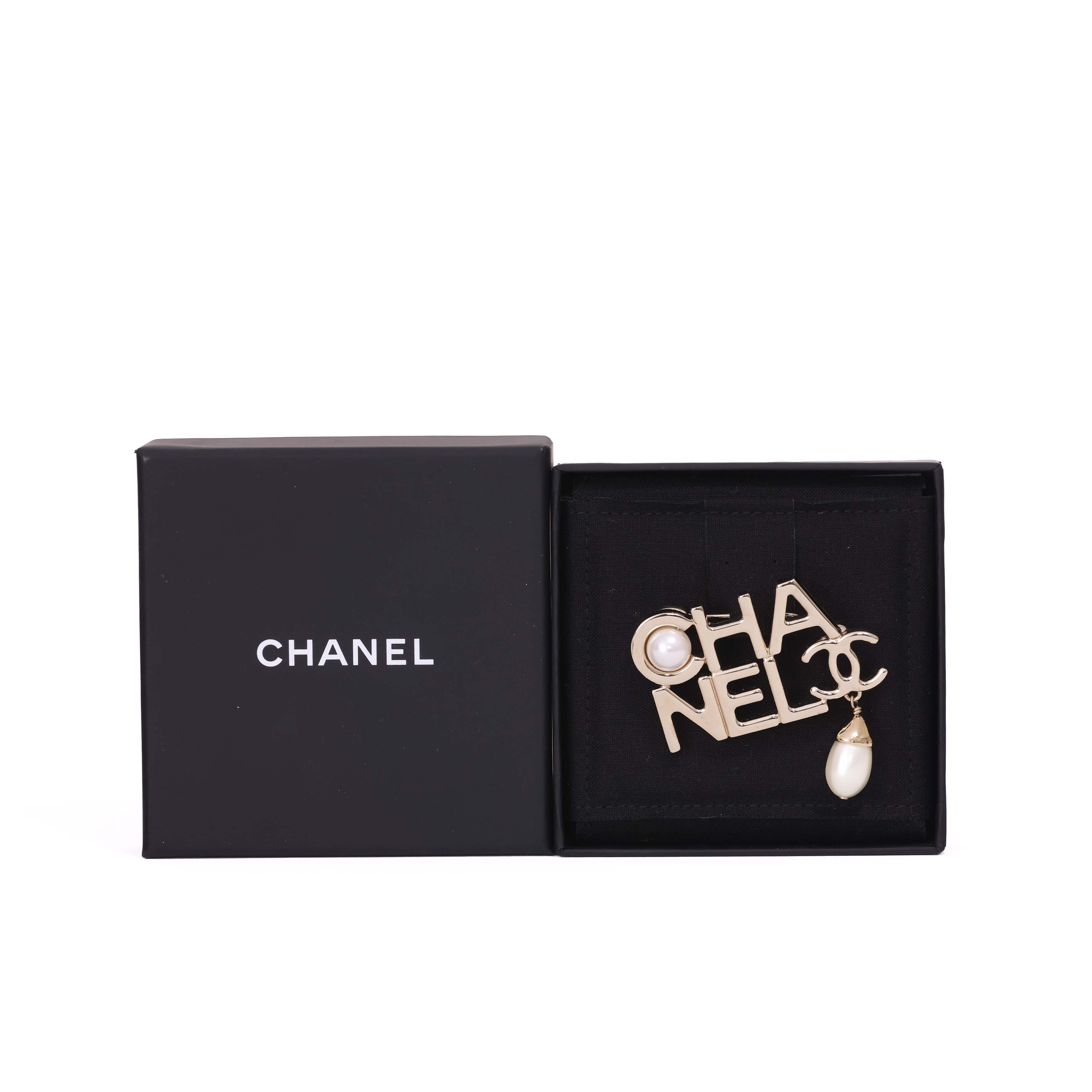 Chanel Pearl Brooch