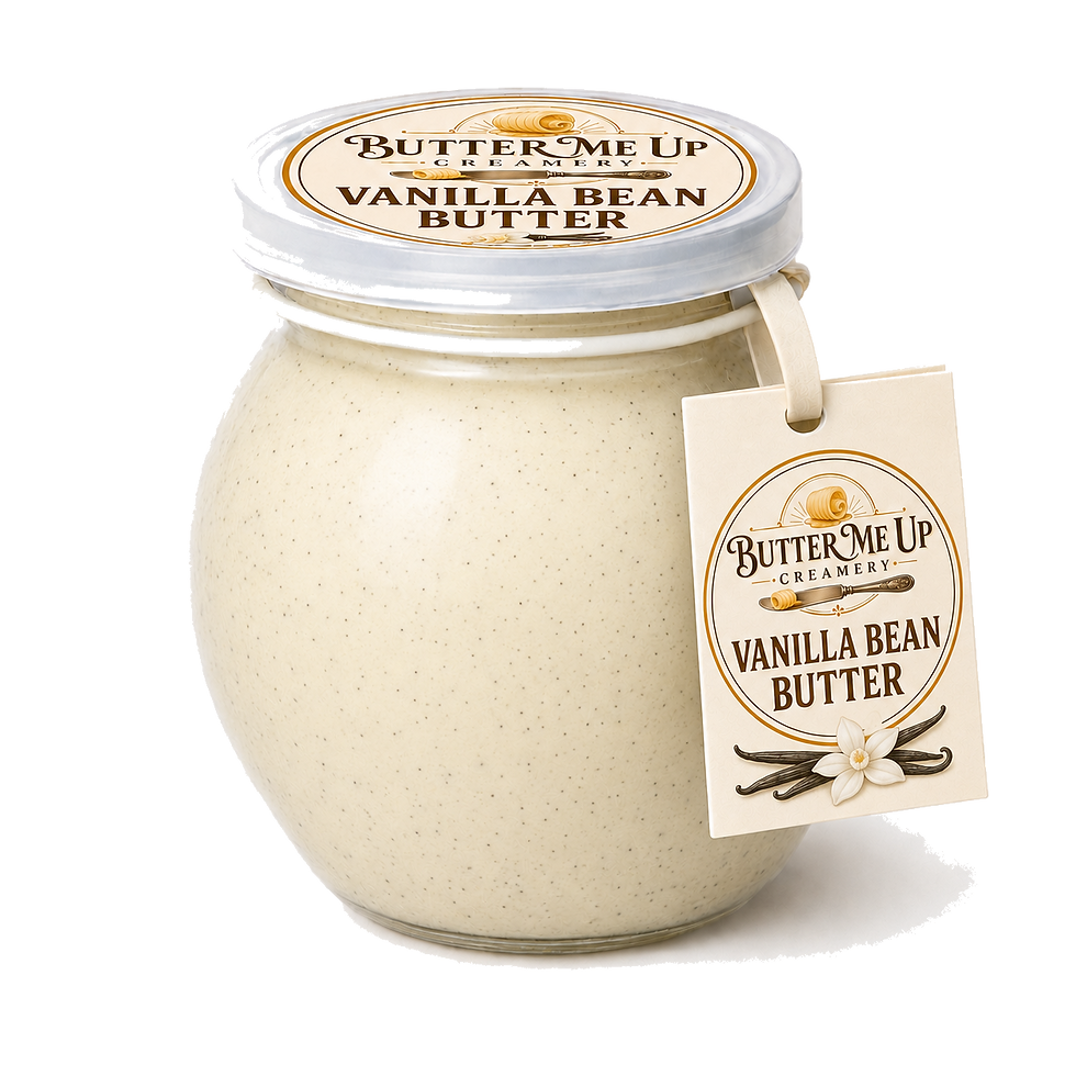 Butter Me Up Creamery Vanilla Bean Butter Pod, 6 oz