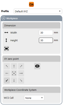 Werkstückdaten CorelDraw CNC Plugin