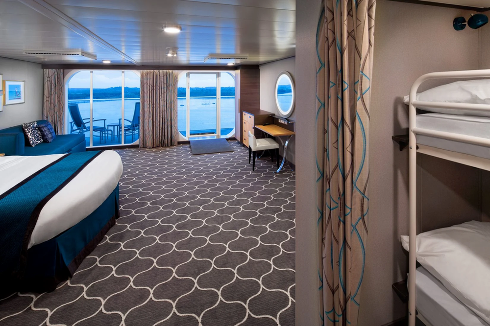 Royal Caribbean ask's "What's the difference between a balcony and a