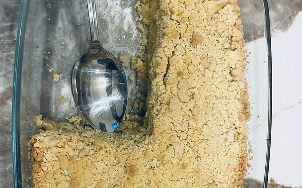 Le crumble aux pommes