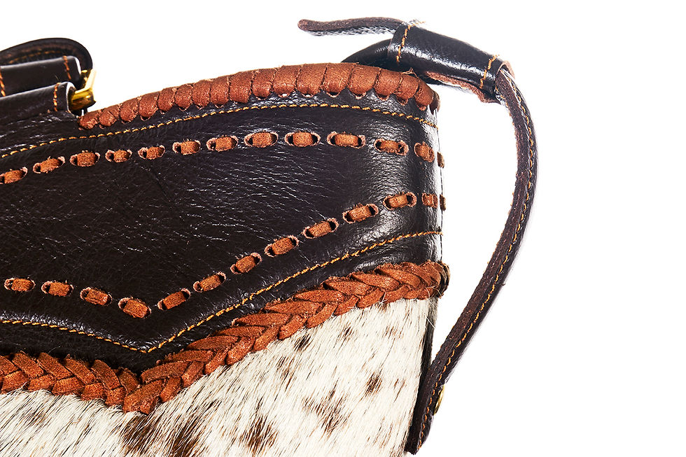 Thumbnail: Chocolate Leather Tote Bag