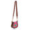 Thumbnail: Tan and Pink Leather Crossbody Bag