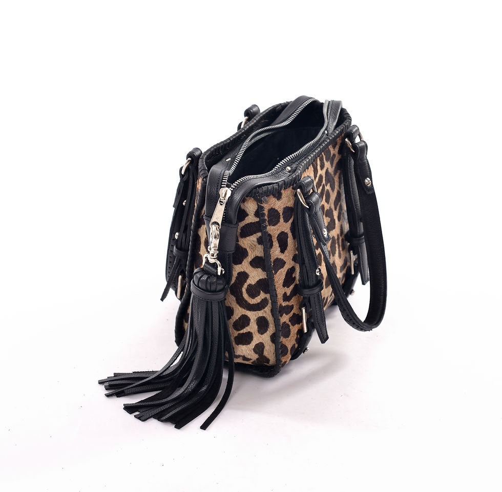 Thumbnail: Leopard Print Clutch Bag