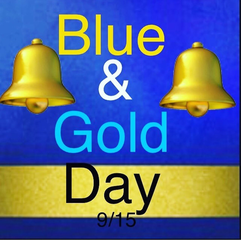 Blue and Gold