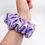 Miniature : Scrunchie Lilas Satin