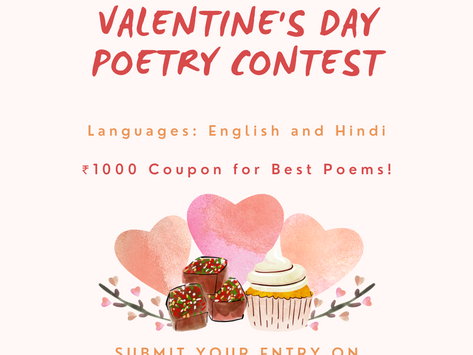 Contest Alert: Valentine's Day Poetry Contest