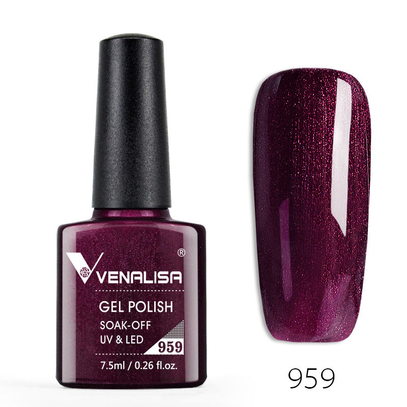 Thumbnail: Fashion Shiny Soak Off UV Gel Nail Gel Polish Cosmetics Venalisa 7.5ml 