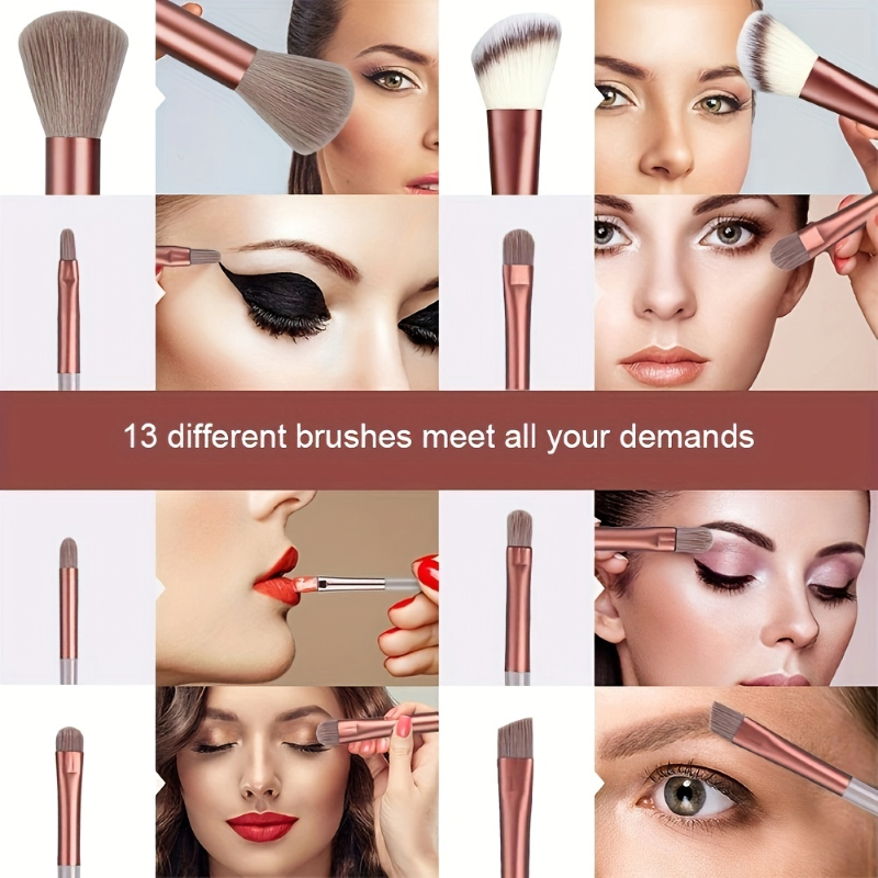 Thumbnail: Professional Makeup Brush Set 8-33Pcs Soft Makeup Brushes