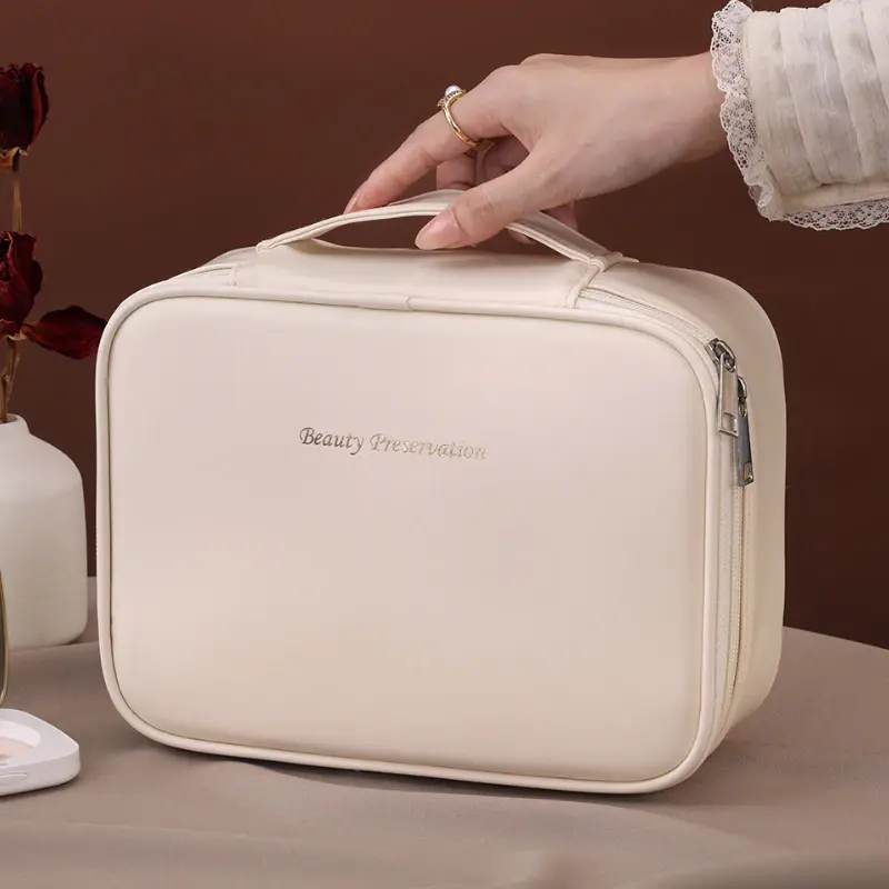 Thumbnail: Cosmetic Bag Portable Storage Large Capacity Luxury