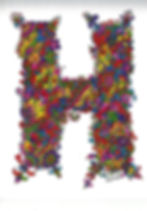 Thumbnail: Your Child's Name's First Letter in Gond Art