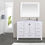 Thumbnail: 48" Malibu Pure White Single Sink Vanity with Mirror