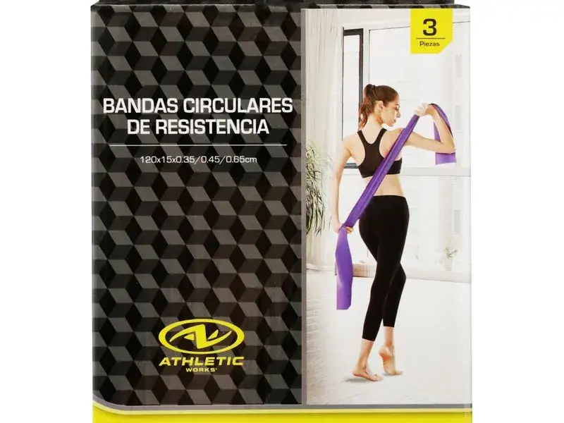 Miniatura: Liga de resistencia Stingray Fitness -150cm/ 3 uds