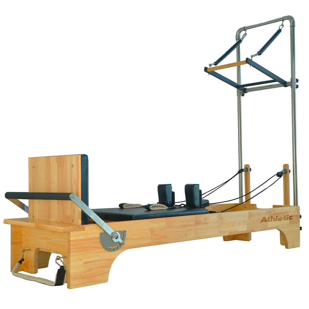 Pilates Reformer con Medio Trapecio Para Pilates Athletic Vision