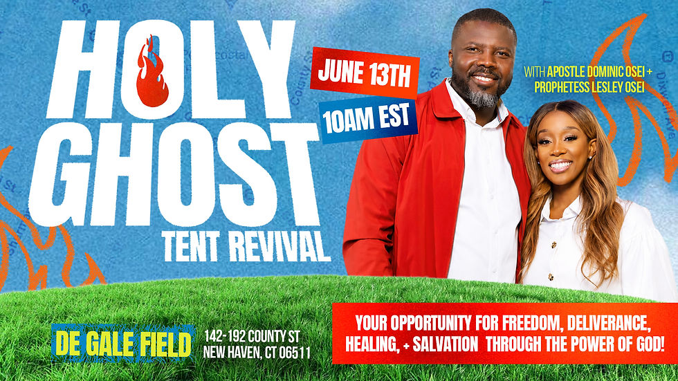 Tent Revival - Evangelism Day