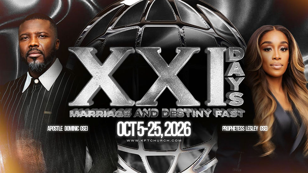 21 Days Marriage and Destiny Fast