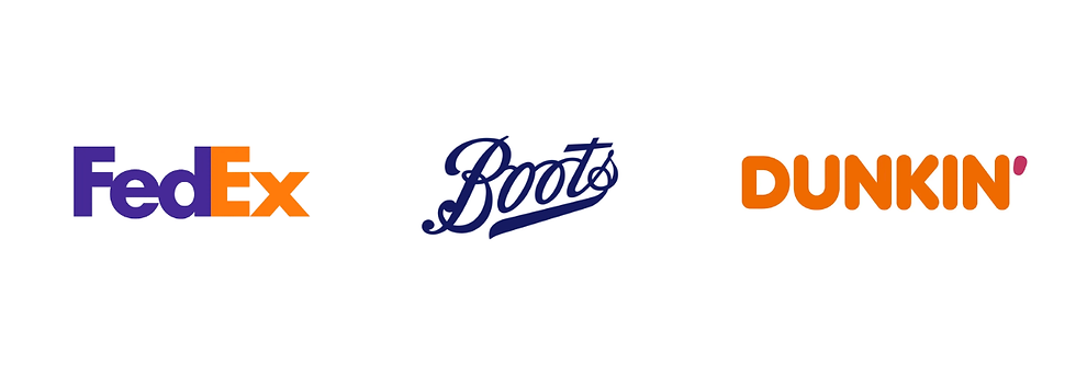 3 famous wordmark or typography based logos that smes can learn from