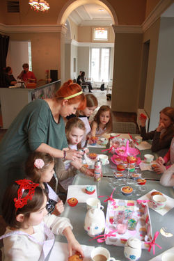 tea party urodziny dziewczynki