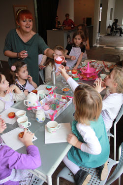 tea party urodziny dziewczynki