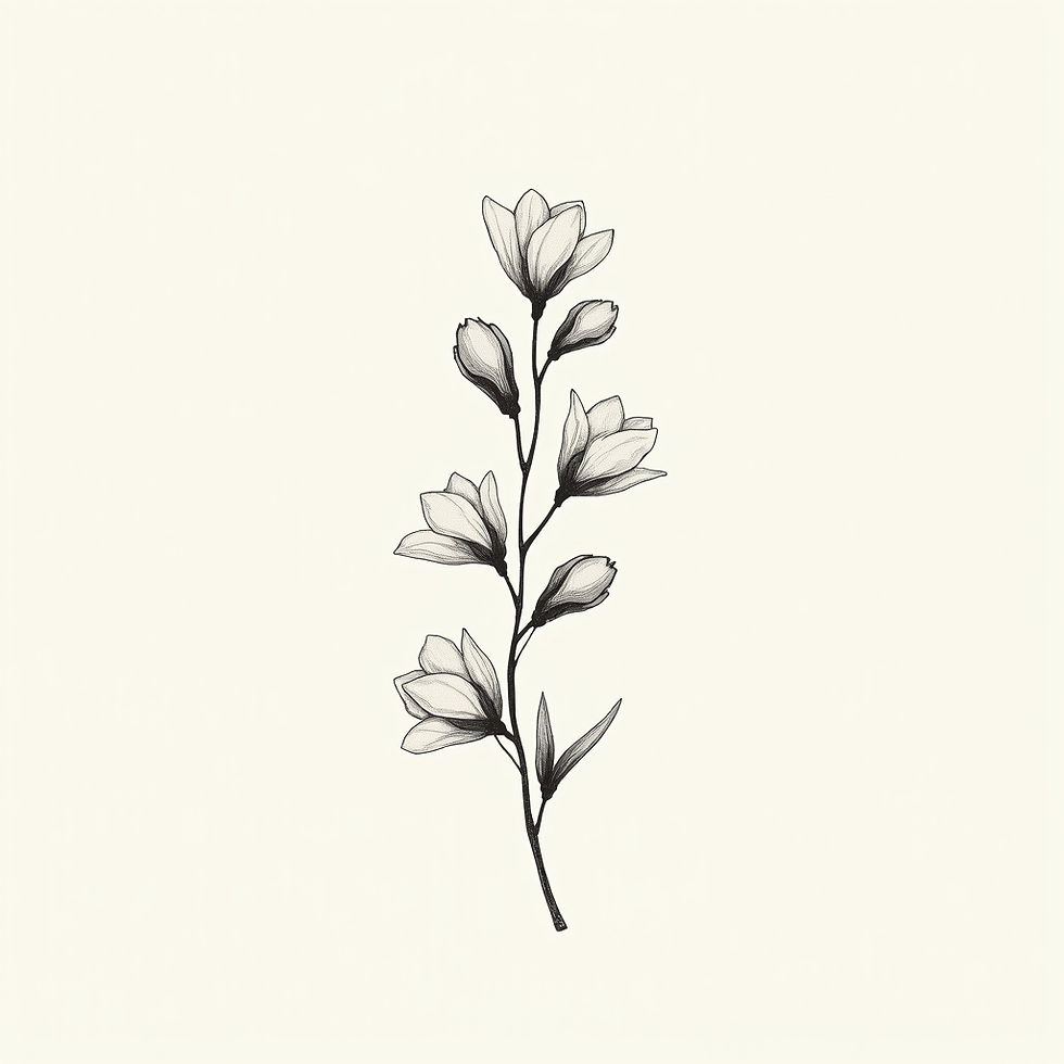 Botanical Line Art
