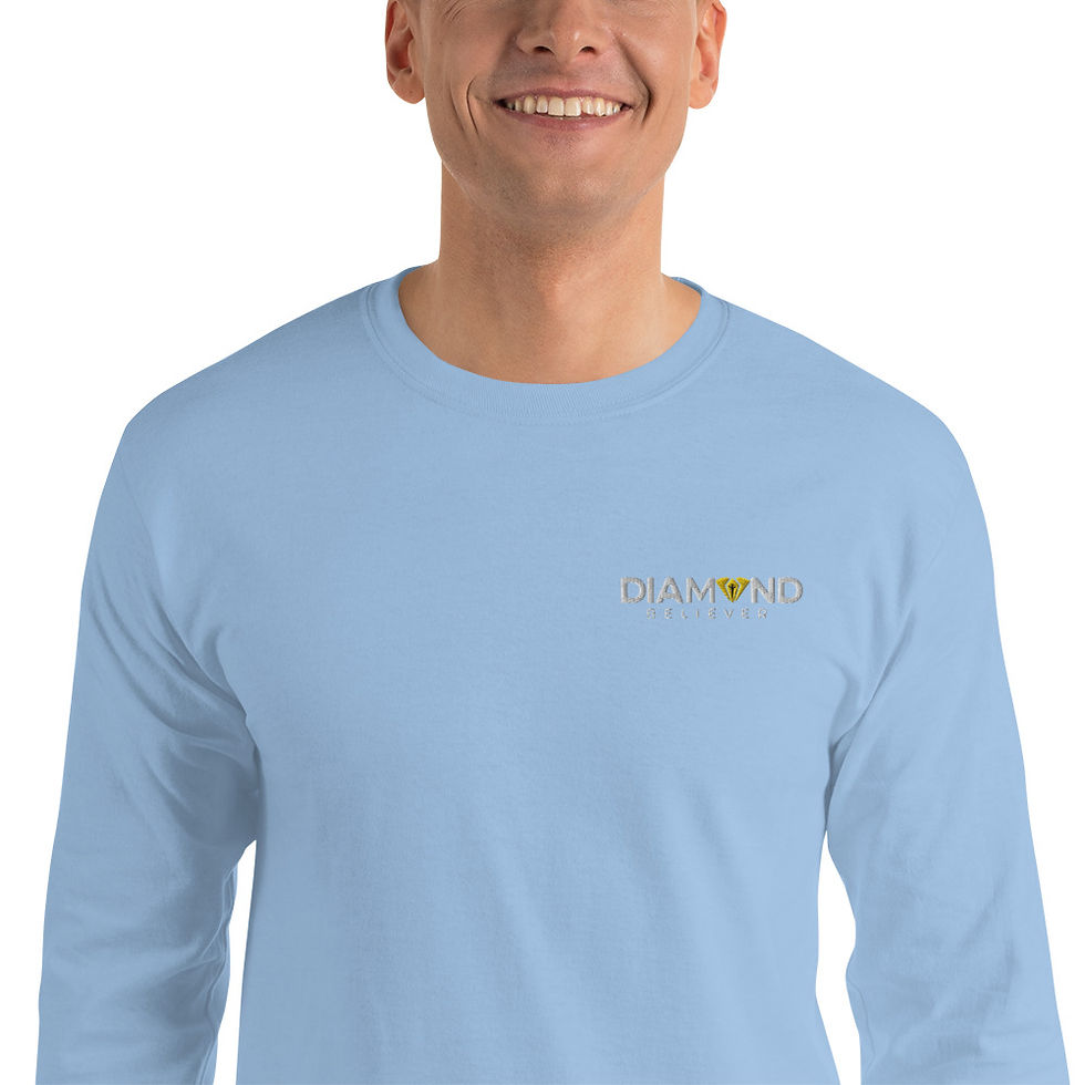 Thumbnail: Diamond Believer - Men’s Long Sleeve Shirt 