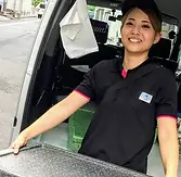 株式会社BE STARTの配達風景