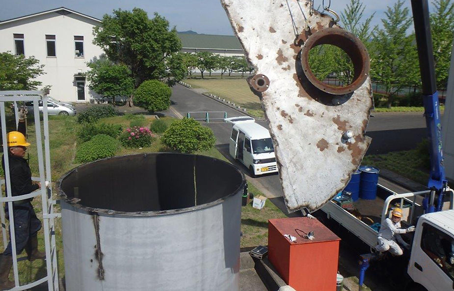 株式会社NKS エヌケーエス 地下タンク 地上タンク FRPライニング工事 タンク新設 廃止 大阪府 大阪市