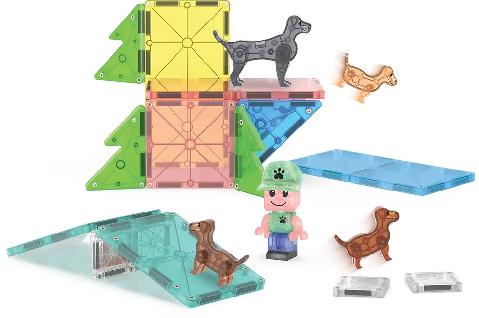 Thumbnail: Magnatiles puppy park