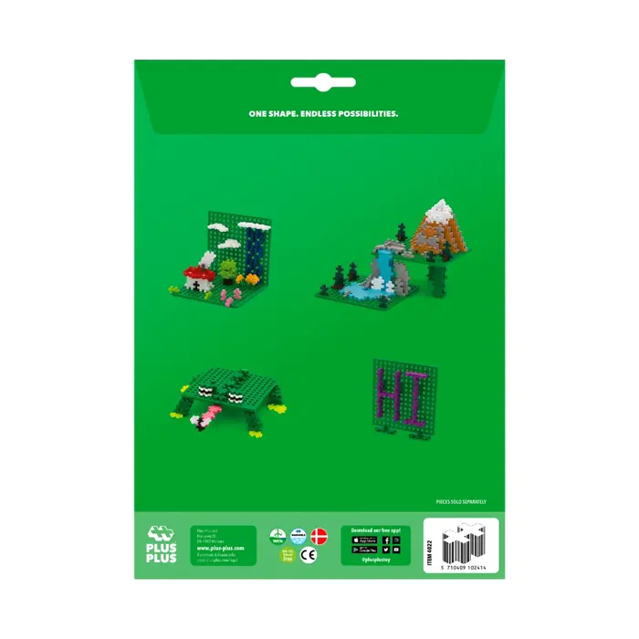 Thumbnail: Plus Plus baseplate groen