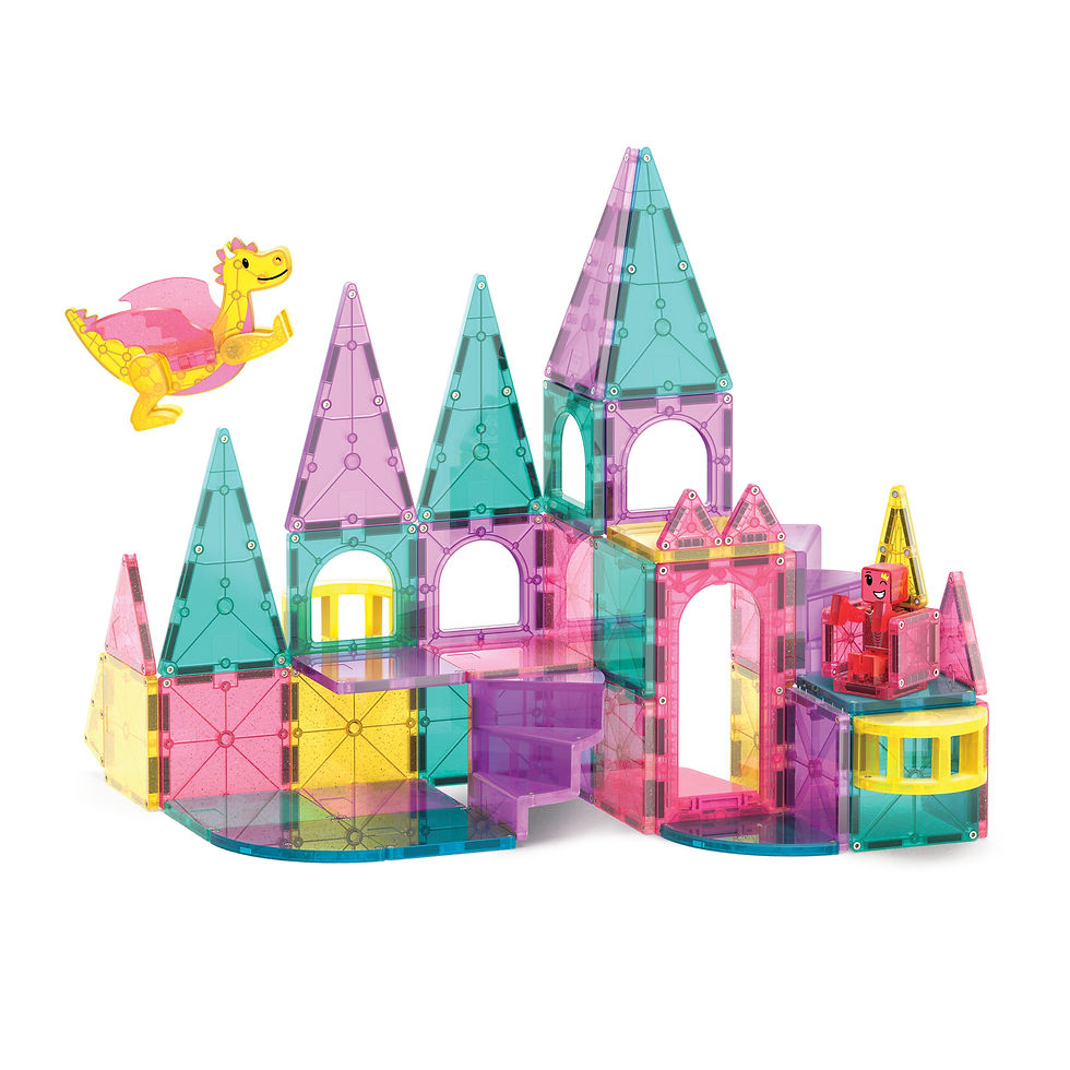 Thumbnail: Magnatiles castle deluxe