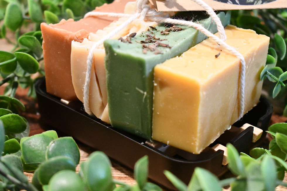 Thumbnail: Soap- Spring Sampler with soap dish