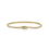 Thumbnail: Item OS34: 14K Yellow Gold and Diamond, Tennis Bracelet
