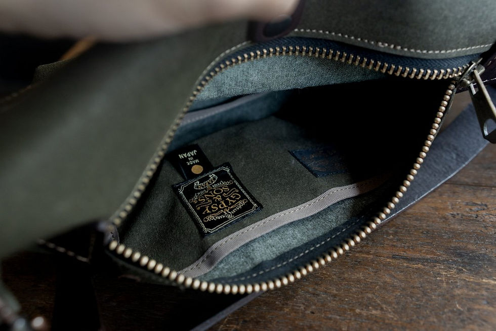 サムネイル： GYPSY&SONS × ANALOG SILVER Roll top bag
