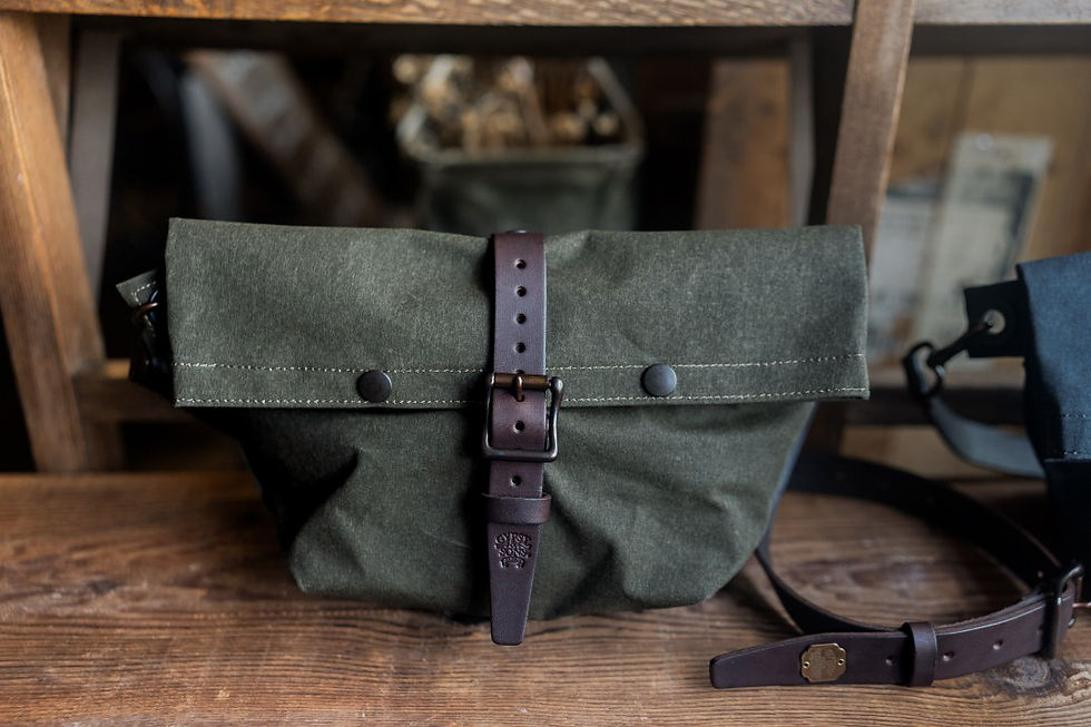 サムネイル： GYPSY&SONS × ANALOG SILVER Roll top bag