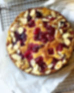 cranberry orange financier