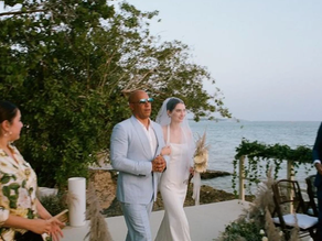 Vin Diesel entrega en el altar a Meadow, hija de Paul Walker