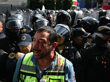 Copia de Los trabajadores del gas bloquean Ciudad de México en protesta por sus condiciones laborale